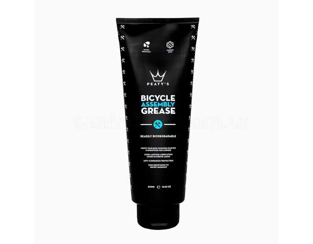 Мастило для рульових, кареток, болтів, осей Peaty's Bicycle Assembly Grease, 100 гр Мастило для рульових, кареток, болтів, осей Peaty's Bicycle Assembly Grease, 100 гр
