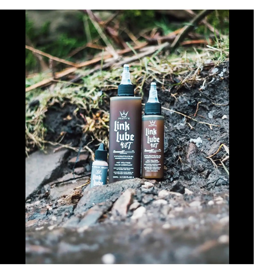 Мастило для ланцюга Peaty's LinkLube Wet, 120 ml