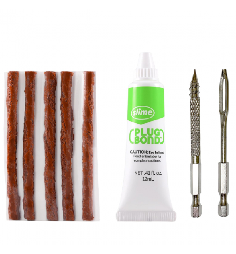 Ремкомплект для безкамерки Slime Tubeless Tire Plug Drill Bit Kit Ремкомплект для безкамерки Slime Tubeless Tire Plug Drill Bit Kit