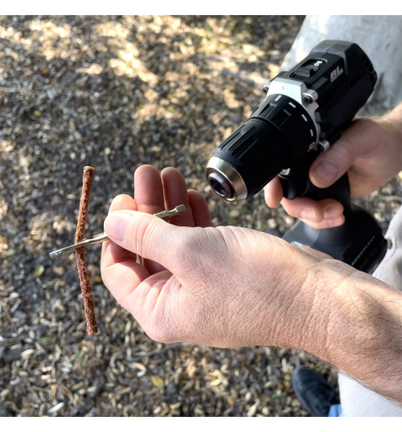 Ремкомплект для безкамерки Slime Tubeless Tire Plug Drill Bit Kit Ремкомплект для безкамерки Slime Tubeless Tire Plug Drill Bit Kit