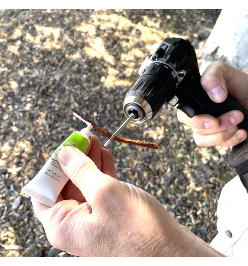Ремкомплект для безкамерки Slime Tubeless Tire Plug Drill Bit Kit Ремкомплект для безкамерки Slime Tubeless Tire Plug Drill Bit Kit