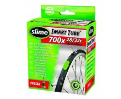 Антипрокольна камера з герметиком Slime 700 x 28 - 32 PRESTA